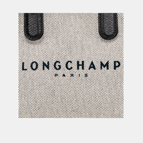 New LongChamp Essential XS Handbag Ecru Canvas Authentic - Picture 7 of 13